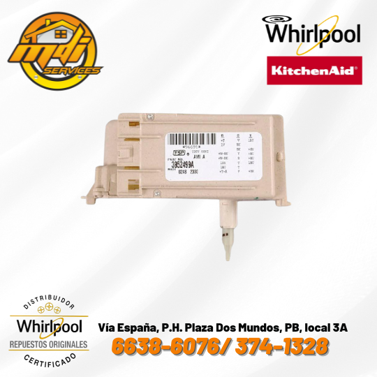 TIMER LAVADORA WHIRLPOOL ORIGINAL FSP OEM 3952499